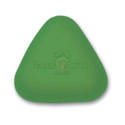 Radír háromszög alakú, PVC mentes, Faber-Castell