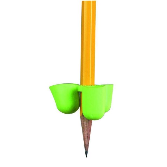 Három ujjas ceruzafogó jobb-és balkezeseknek, 11 éves kortól. Kék és piros színben kapható.