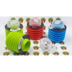   Balkezes kétlyukú törhetetlen, rugalmas nagy tartályos hegyező, KUM