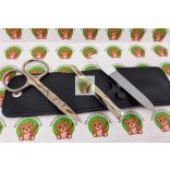 Manikűr készlet balkezesek számára fekete bőr tokban, Solingen