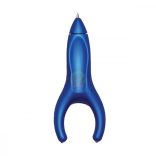 PenAgain kényelmi toll, fekete tintával 2 db ajándék tollbetéttel, négyféle színű tolltest: kék, piros, ezüst, fekete