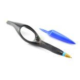 Gyűrűs toll, ergonomikus utántölthető golyóstoll, kék tintával, felnőtt-férfi kézmérethez alakítva, Ring-Pen