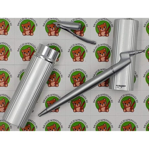 Yoropen exklúzív kivitelű fémházas toll jobb-és balkezesek számára kék színű tintával