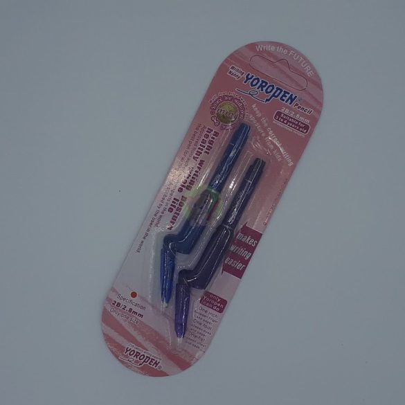 Yoropen mini grafitceruza csomag, 2B-s; 2,8 mm vastagságú hegy